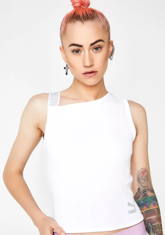 Ribbed Crop Top sold by Dolls Kill
