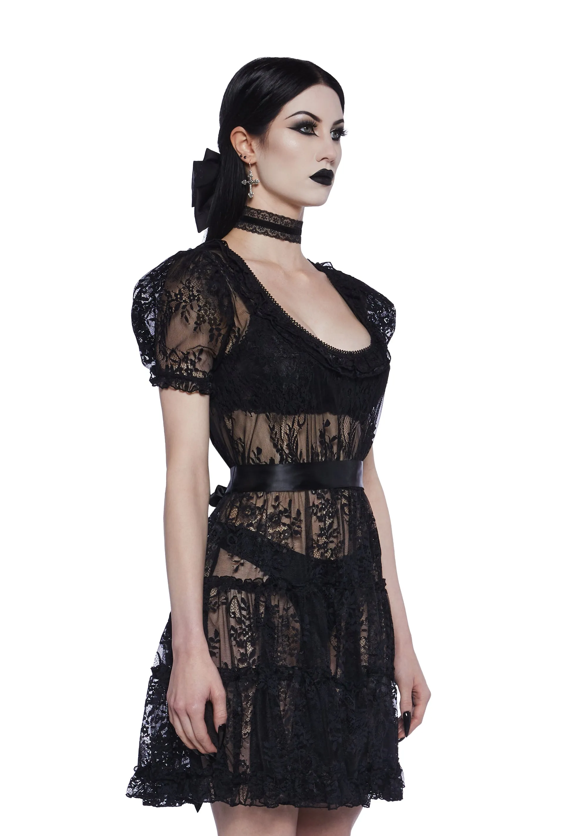 Forlorn Loveliness Mini Dress sold by Dolls Kill product image thumbnail 3