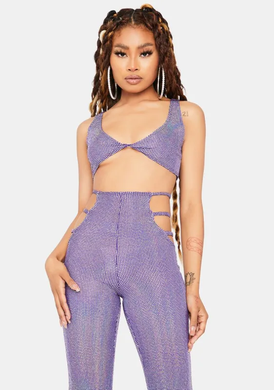 You're My Soulmate Cut-Out Pant Set sold by Dolls Kill