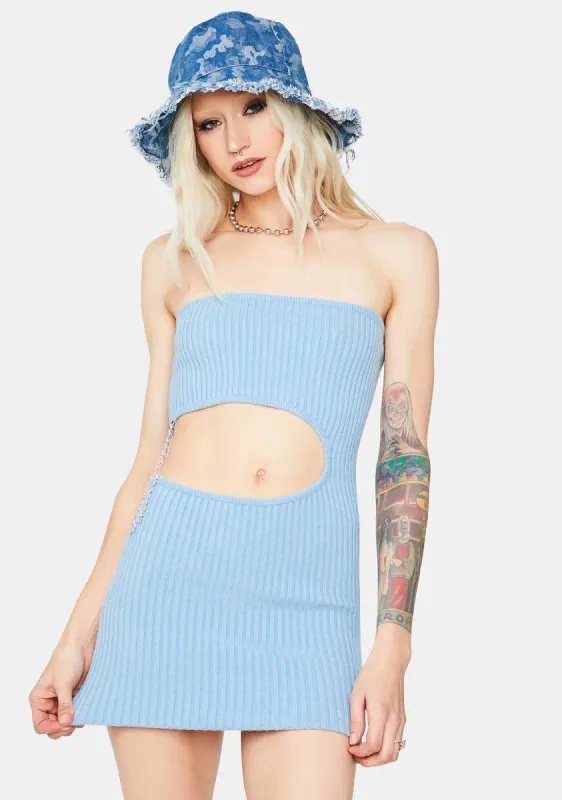 Pool Risky Behavior Cutout Tube Dress sold by Dolls Kill