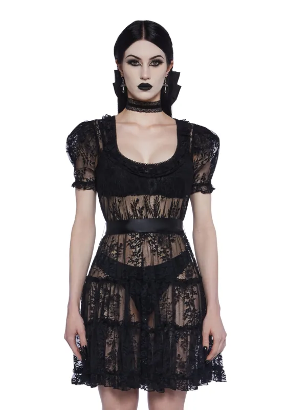 Forlorn Loveliness Mini Dress sold by Dolls Kill