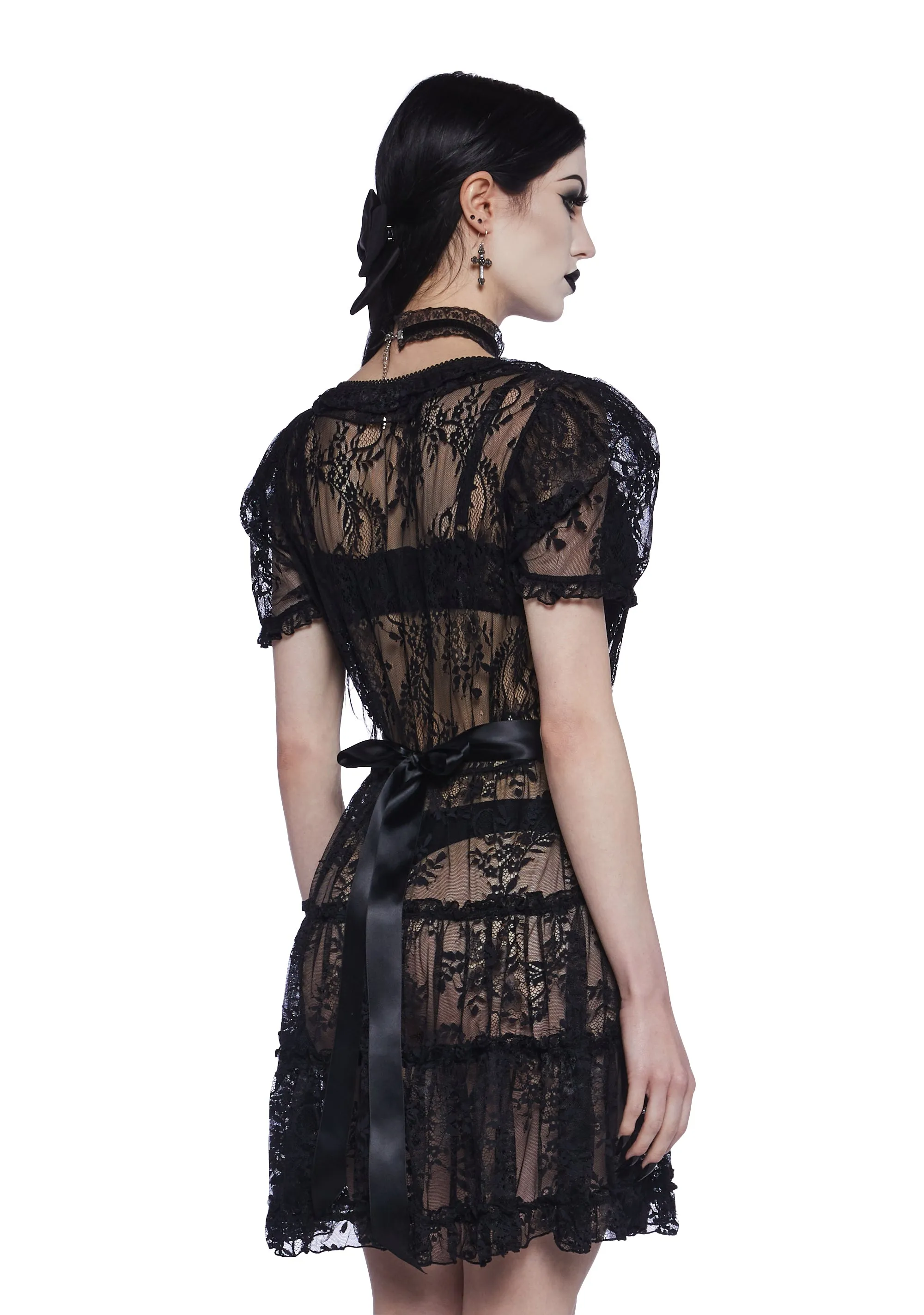 Forlorn Loveliness Mini Dress sold by Dolls Kill product image thumbnail 4