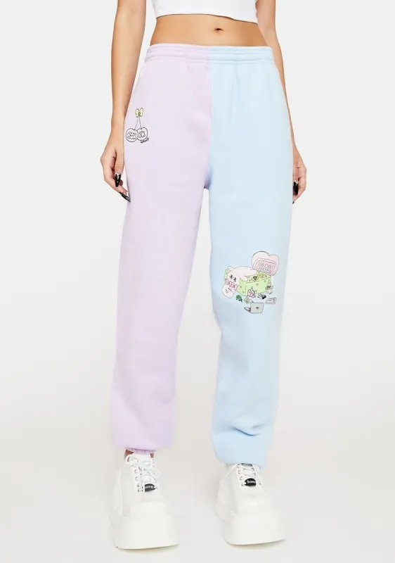 X Esther Bunny Do Not Disturb Sweatpants sold by Dolls Kill