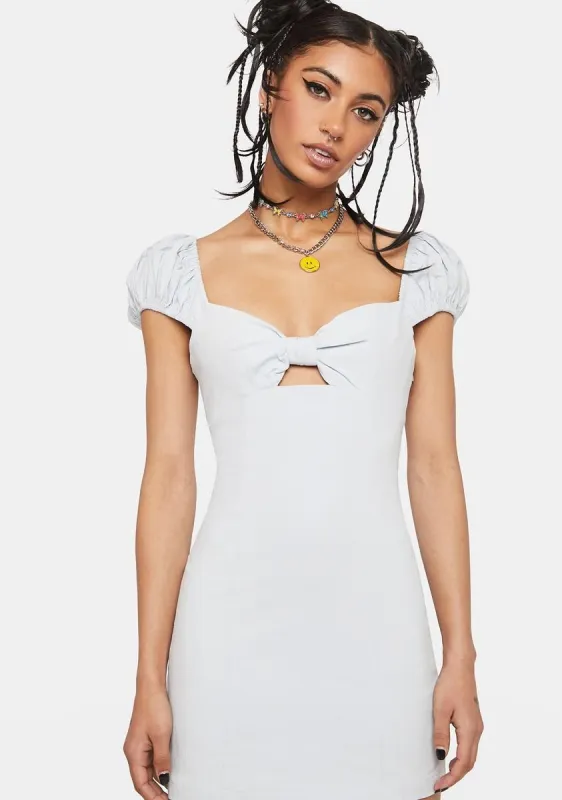 Sky Say My Name Mini Dress sold by Dolls Kill