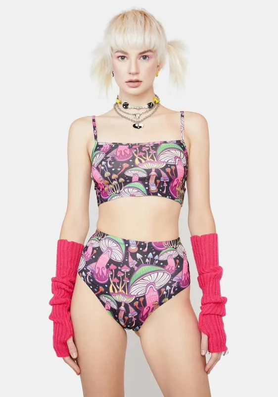 Reality Can Wait Booty Shorts Set sold by Dolls Kill