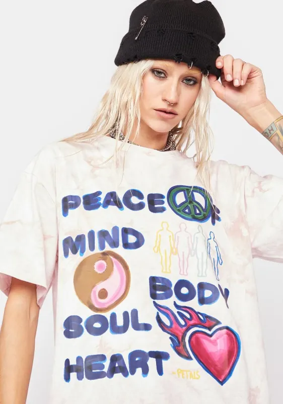 Peace Of Mind Graphic Tee sold by Dolls Kill