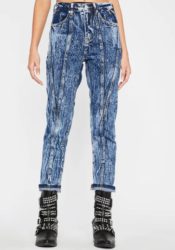 Maxxxed Out Mom Jeans sold by Dolls Kill