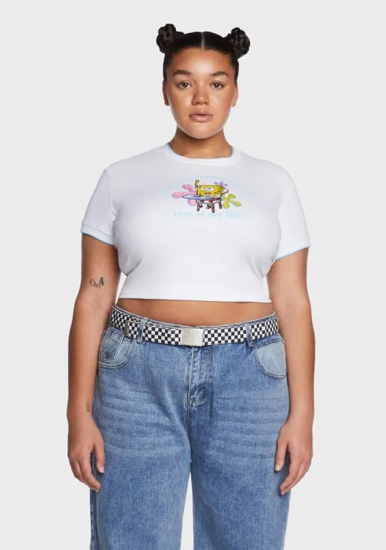 Plus Procrastination Station Baby Tee sold by Dolls Kill