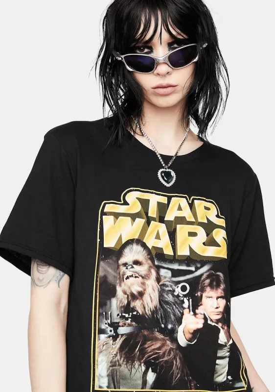 Han & Chewy Graphic Tee sold by Dolls Kill