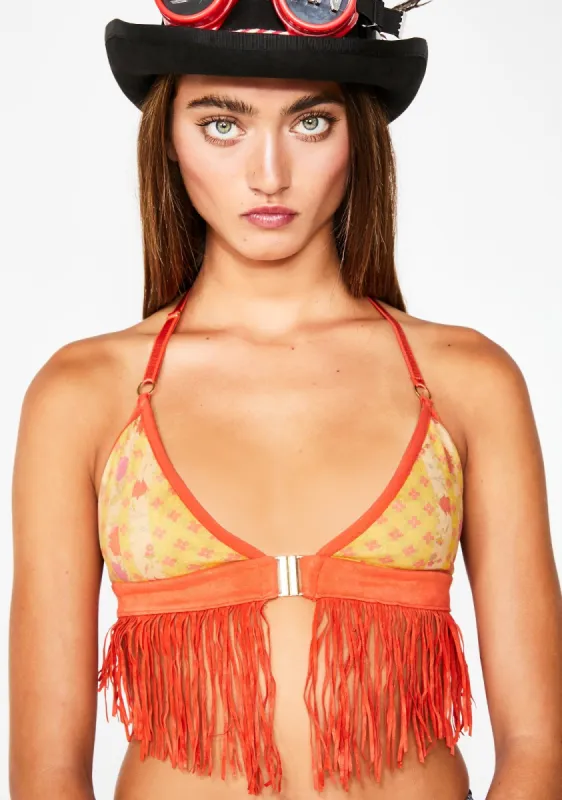 Prairie Trails Stevie Bralette sold by Dolls Kill