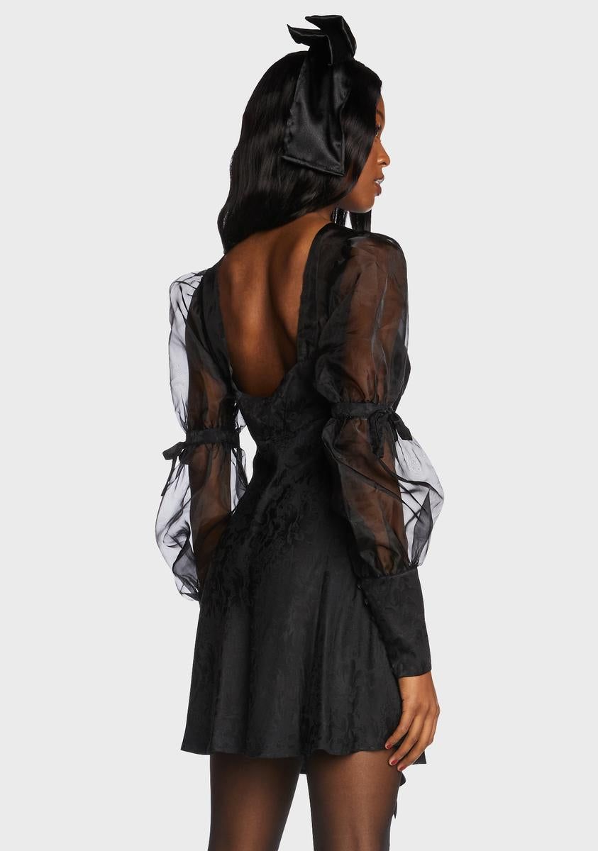 Gabrielle Puff Sleeve Mini Dress sold by Dolls Kill product image thumbnail 3