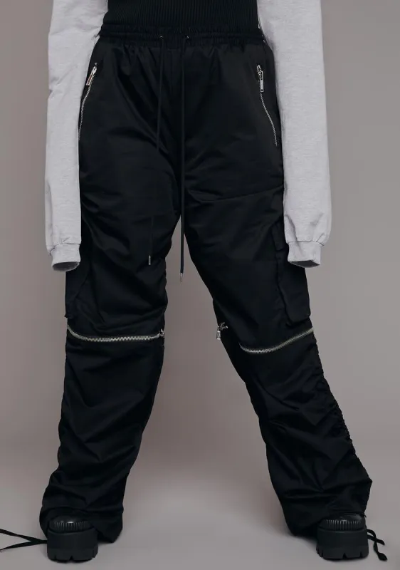 Plus Game On Convertible Wide Leg Pants sold by Dolls Kill