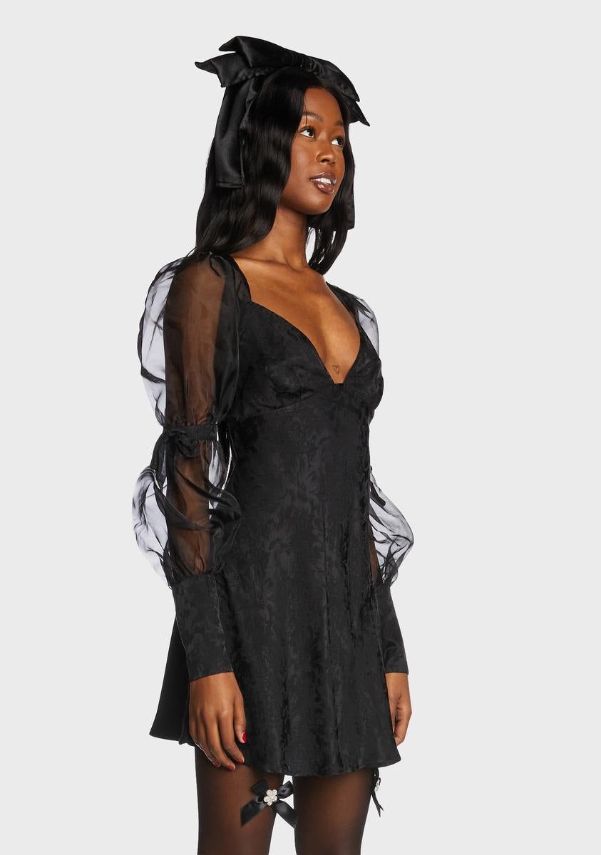Gabrielle Puff Sleeve Mini Dress sold by Dolls Kill product image thumbnail 2