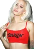 Little Miss Attitude Corset Top sold by Dolls Kill