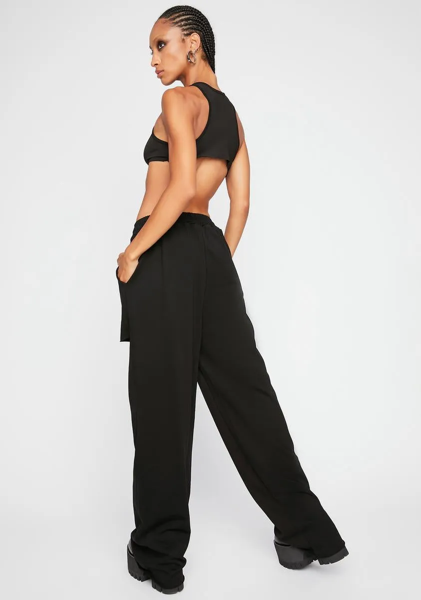 Madonna Slit Track Pants sold by Dolls Kill product image thumbnail 4