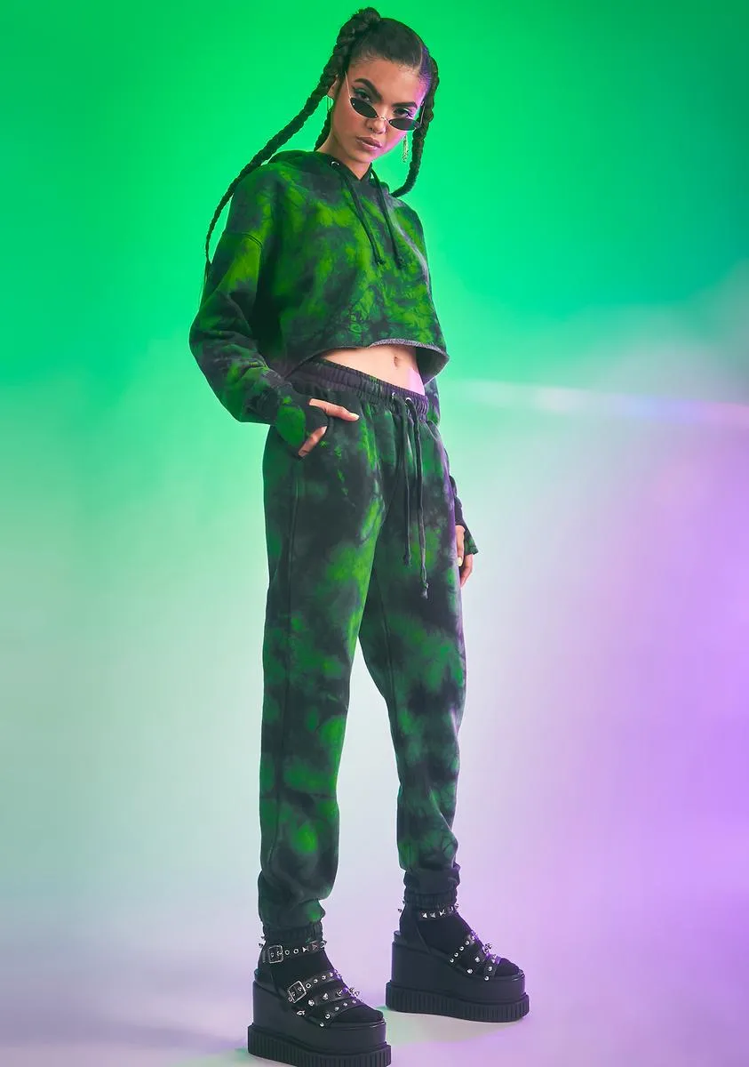 Fierce Femme Tie Dye Sweatpants sold by Dolls Kill product image thumbnail 2