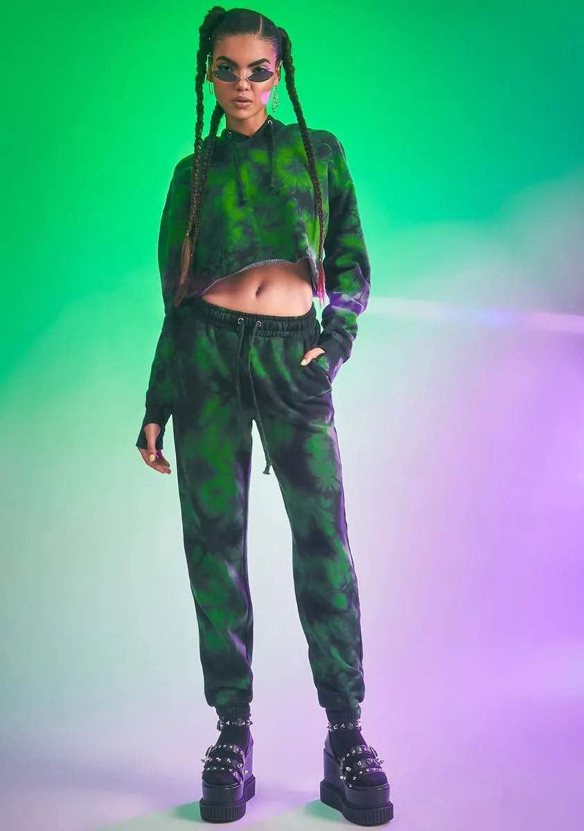 Fierce Femme Tie Dye Sweatpants sold by Dolls Kill product image thumbnail 3