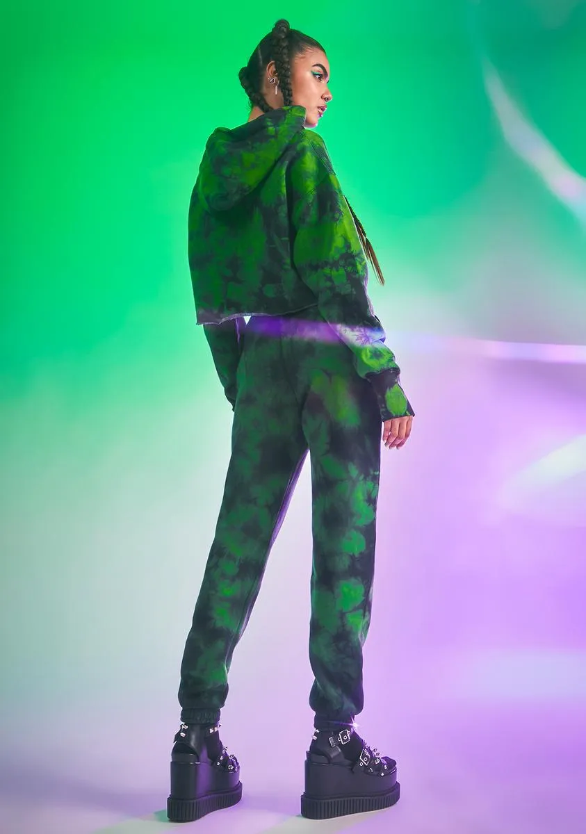 Fierce Femme Tie Dye Sweatpants sold by Dolls Kill product image thumbnail 4