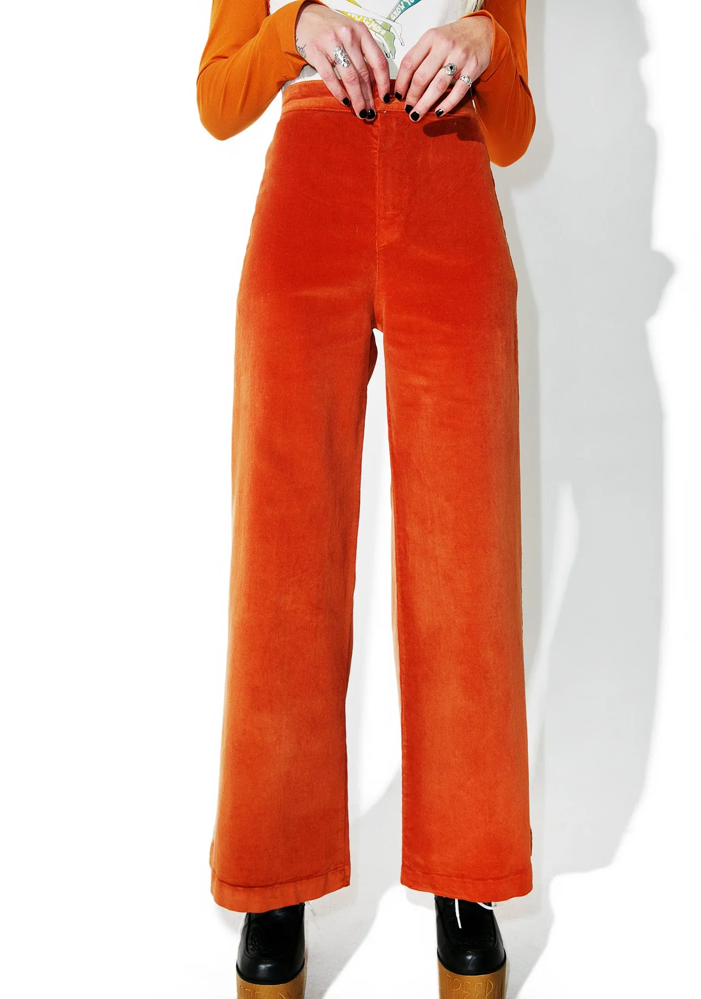 Woody Wide Leg sold by Dolls Kill product image thumbnail 4