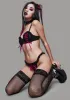 Bring Me To Life Lingerie Set sold by Dolls Kill