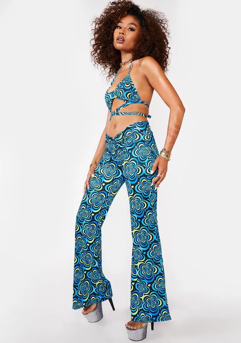 Blissful Visions Flare Pants sold by Dolls Kill product image thumbnail 2