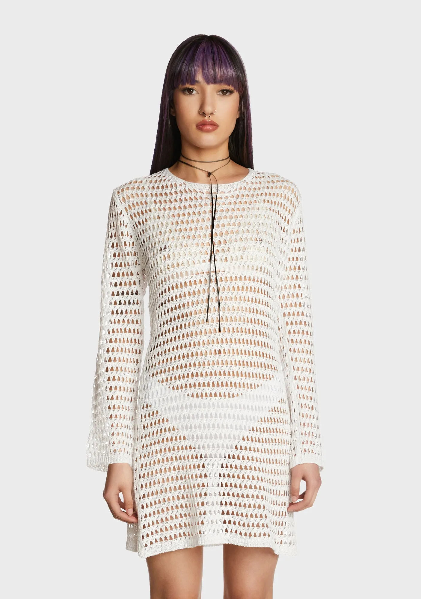 Plus Pure Power Of Evil Convertible Wide Leg Pants sold by Dolls Kill product image thumbnail 2