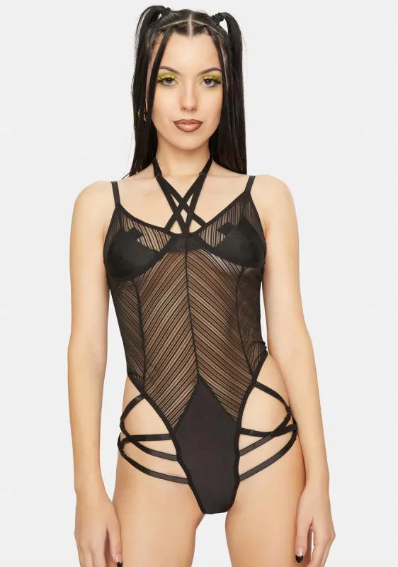 Sheer Intentions Teddy sold by Dolls Kill