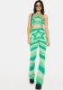 Emerald Starlight Galaxy Pants Set sold by Dolls Kill