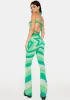 Emerald Starlight Galaxy Pants Set sold by Dolls Kill