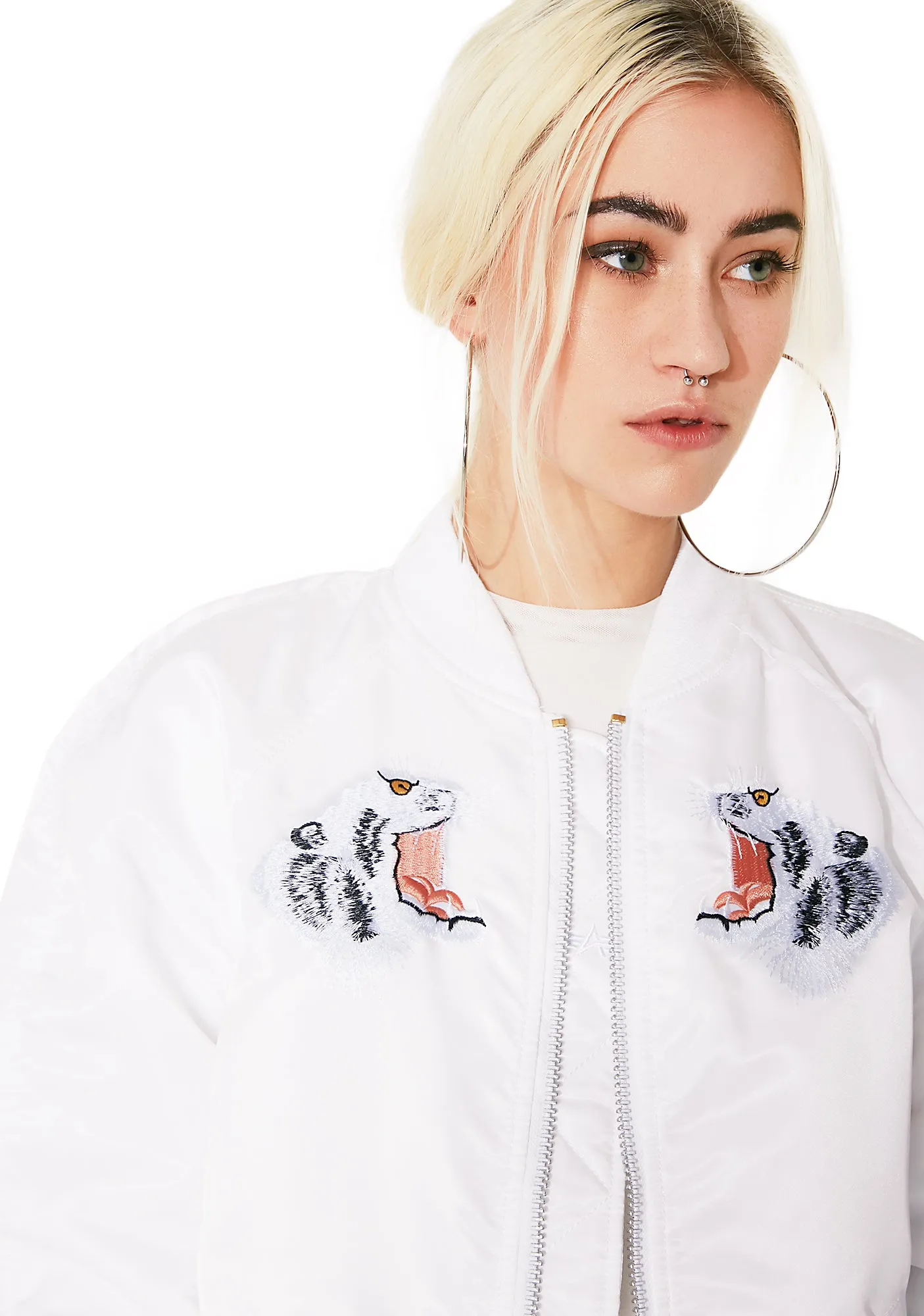 MA-1 Souvenir Tiger Bomber sold by Dolls Kill product image thumbnail 3