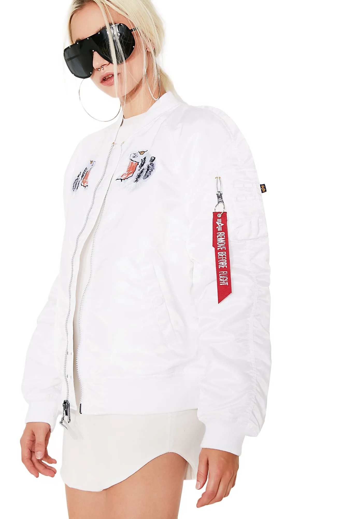 MA-1 Souvenir Tiger Bomber sold by Dolls Kill product image thumbnail 4