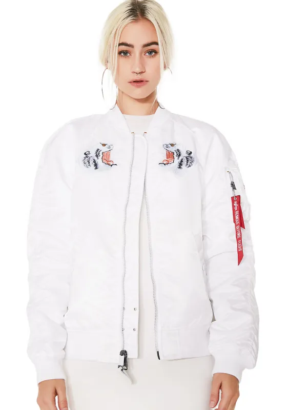 MA-1 Souvenir Tiger Bomber sold by Dolls Kill