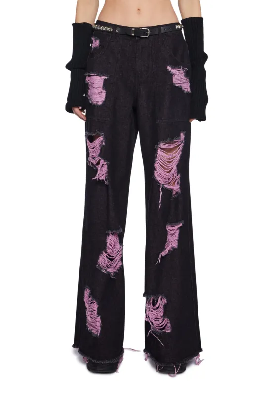 City Swagger Wide Leg Pants sold by Dolls Kill