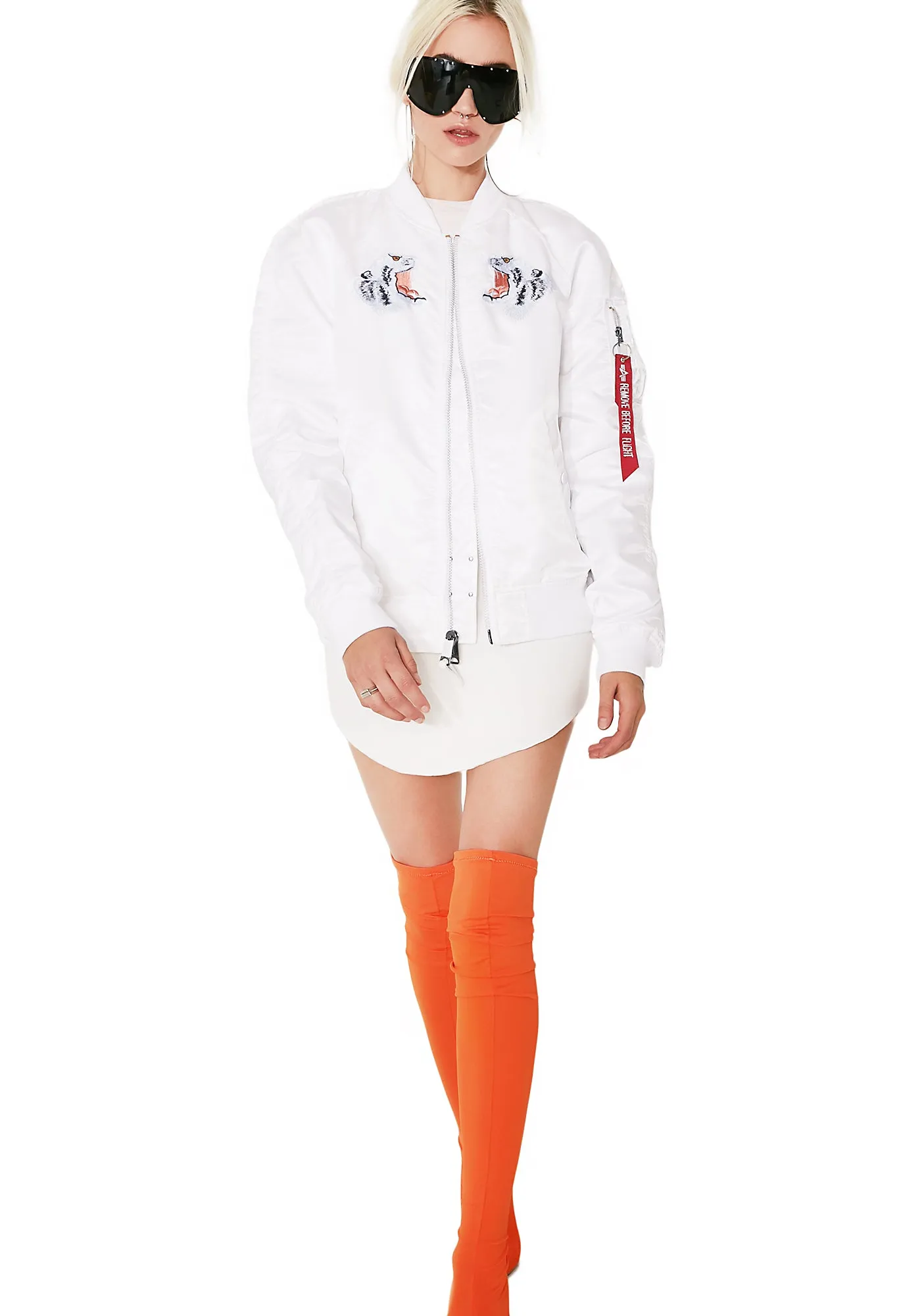 MA-1 Souvenir Tiger Bomber sold by Dolls Kill product image thumbnail 5