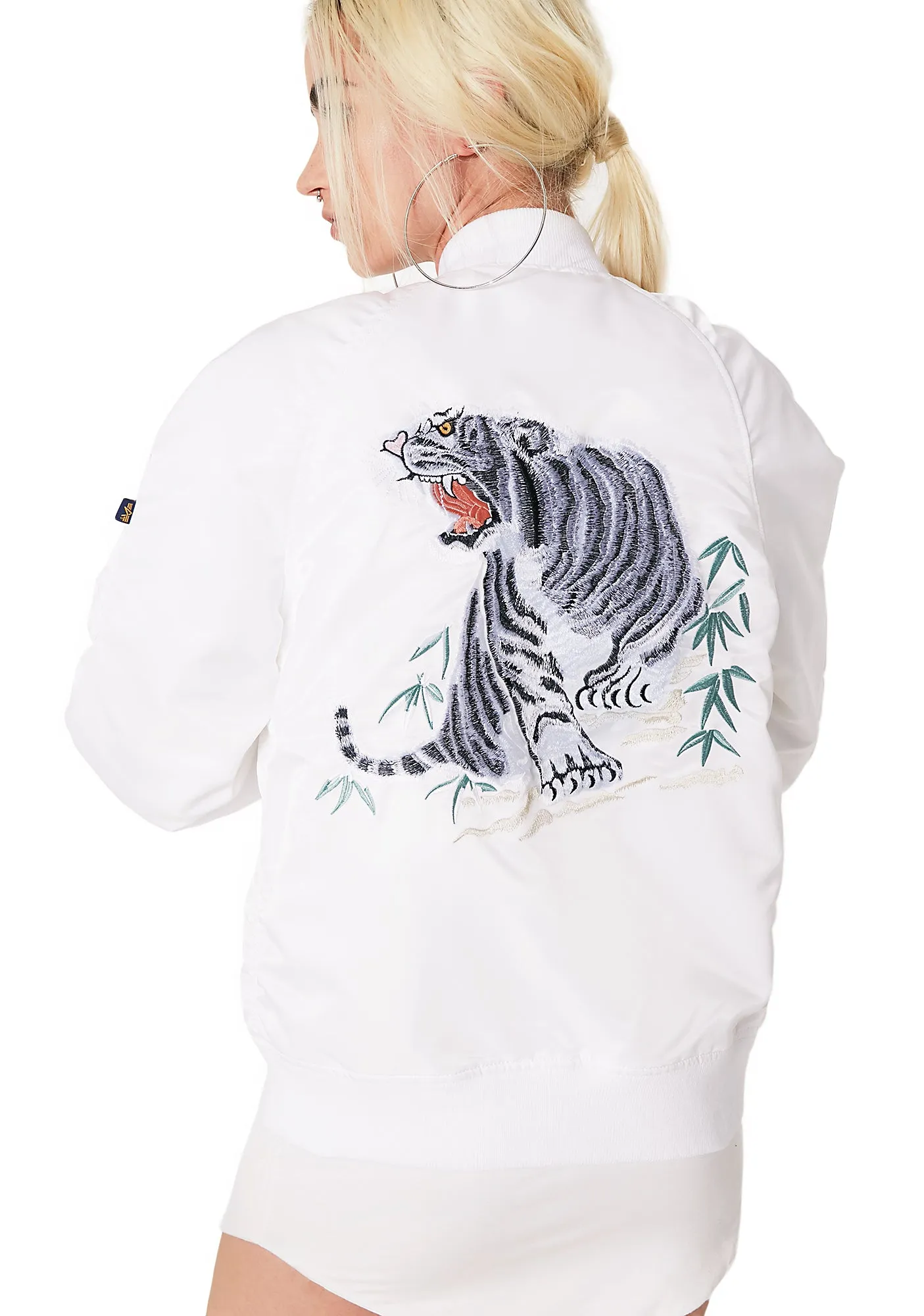 MA-1 Souvenir Tiger Bomber sold by Dolls Kill product image thumbnail 2