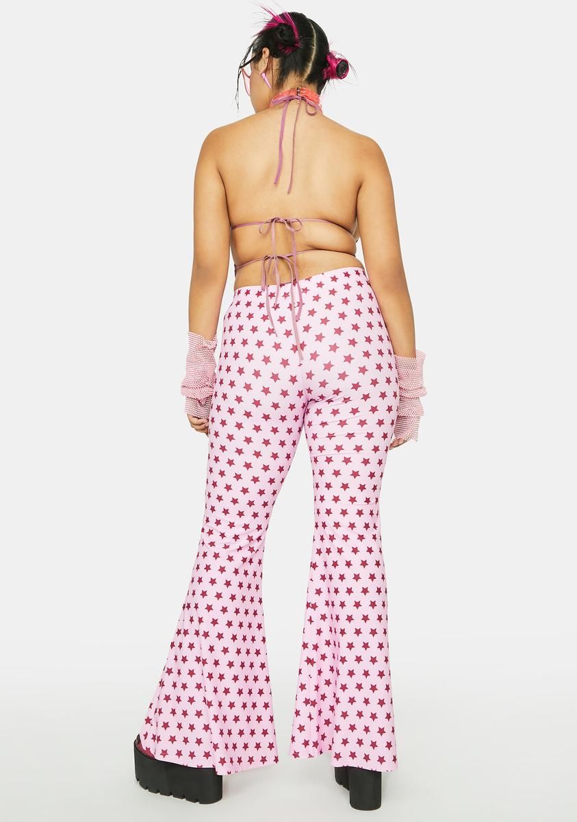 Plus Starry Eyed Flare Pants sold by Dolls Kill product image thumbnail 4