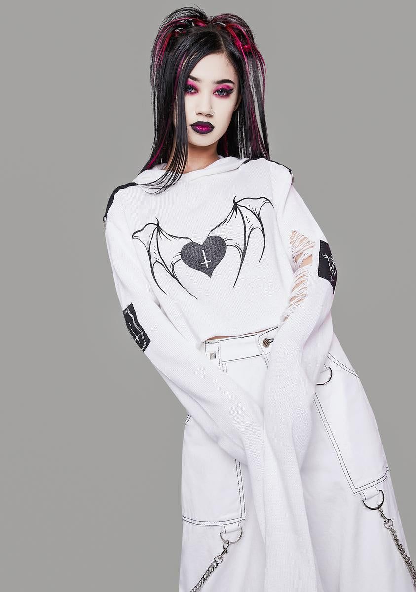 I Really Don't Care Graphic Hoodie sold by Dolls Kill