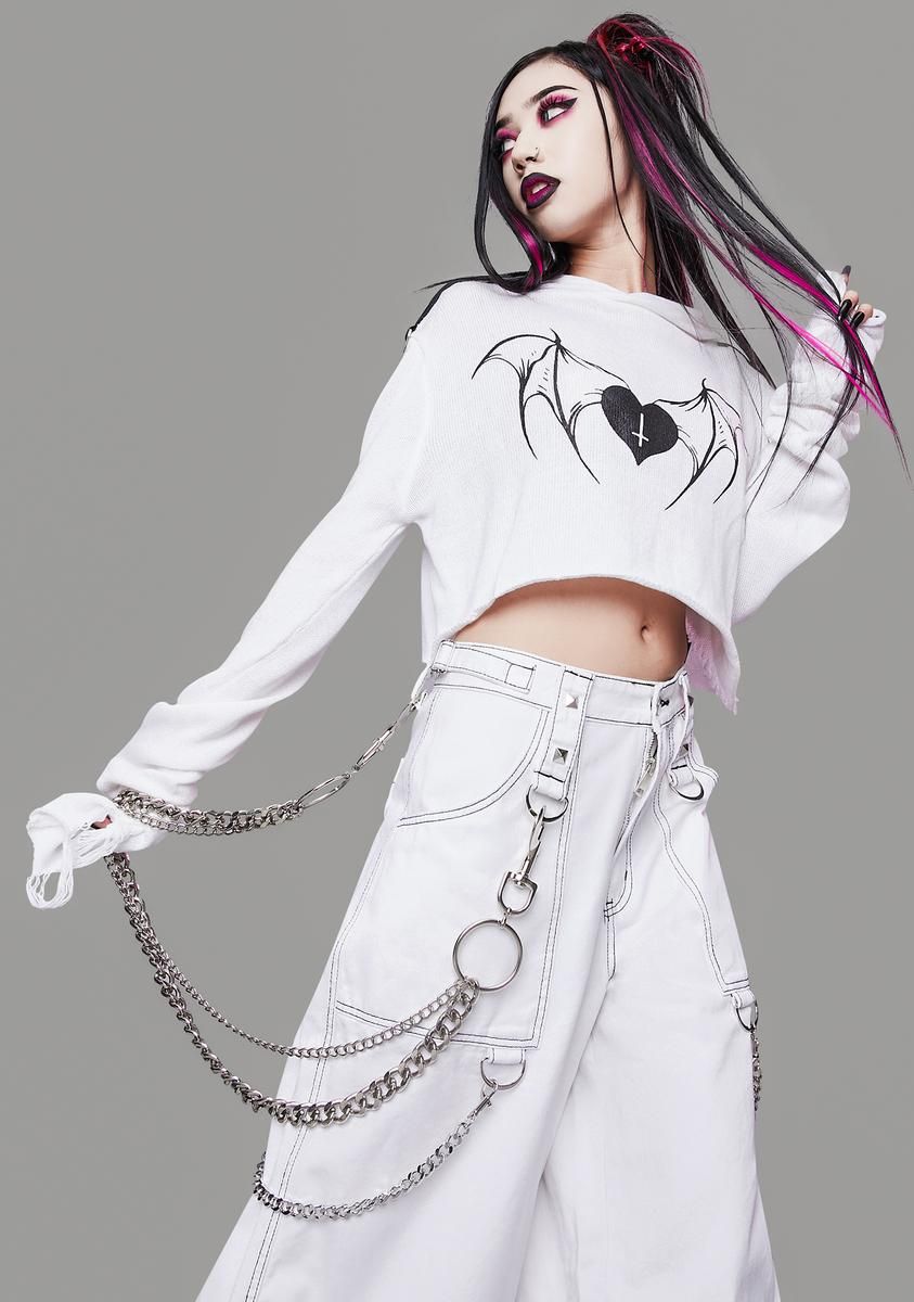 I Really Don't Care Graphic Hoodie sold by Dolls Kill product image thumbnail 2