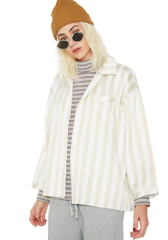 Waltz Pajama Shirt sold by Dolls Kill
