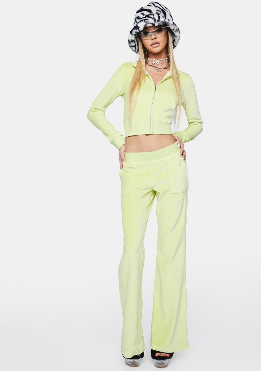 Velour Track Jacket sold by Dolls Kill product image thumbnail 3