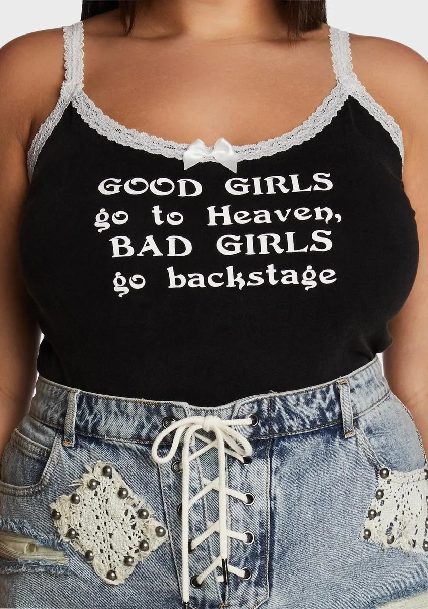 Plus Backstage Bandit Graphic Tank sold by Dolls Kill product image thumbnail 2