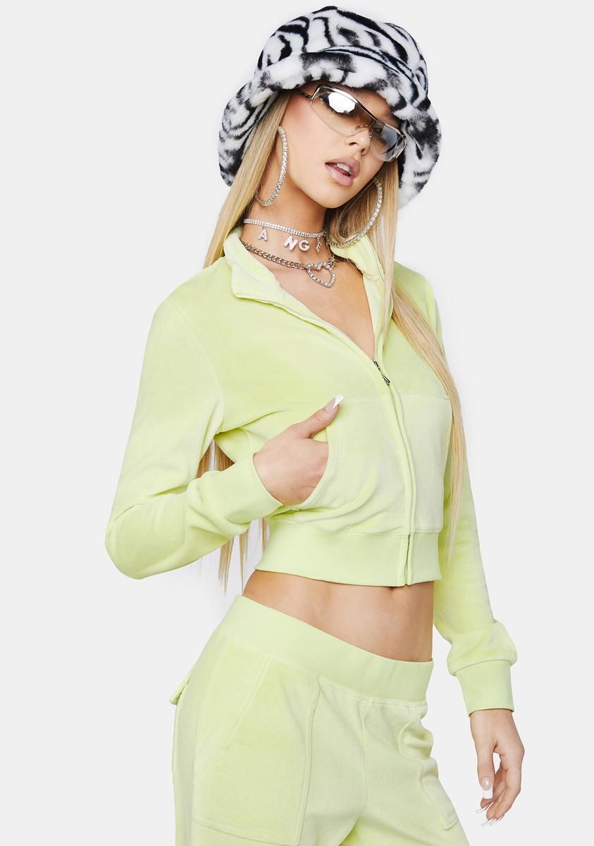 Velour Track Jacket sold by Dolls Kill product image thumbnail 2