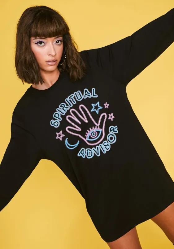 Advice Queen Long Sleeve Tee sold by Dolls Kill