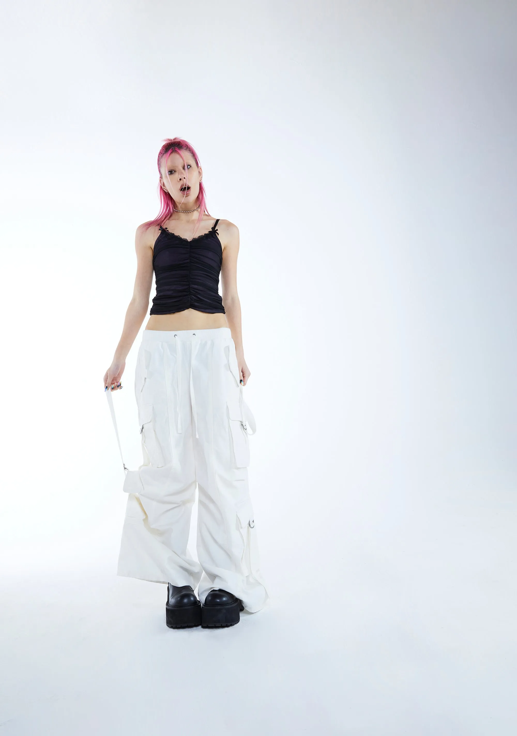 Worth It Ruched Cami Top sold by Dolls Kill product image thumbnail 5