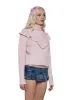 Pastel Ambitions Cable Knit Sweater - Pink sold by Dolls Kill
