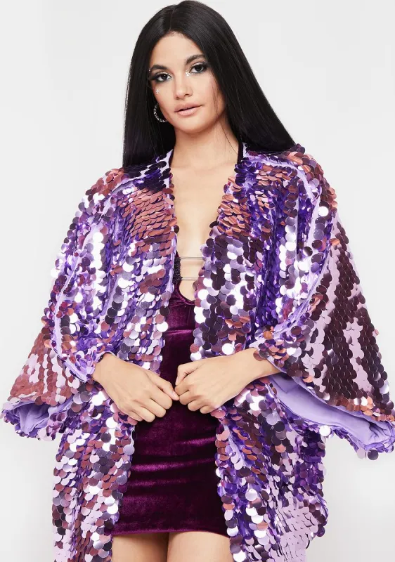 Thanks A Million Sequin Jacket sold by Dolls Kill