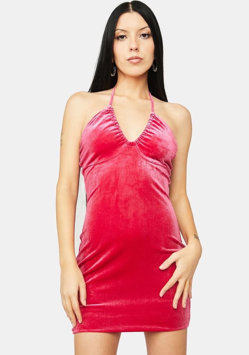 Diva From The Heart Velvet Dress sold by Dolls Kill