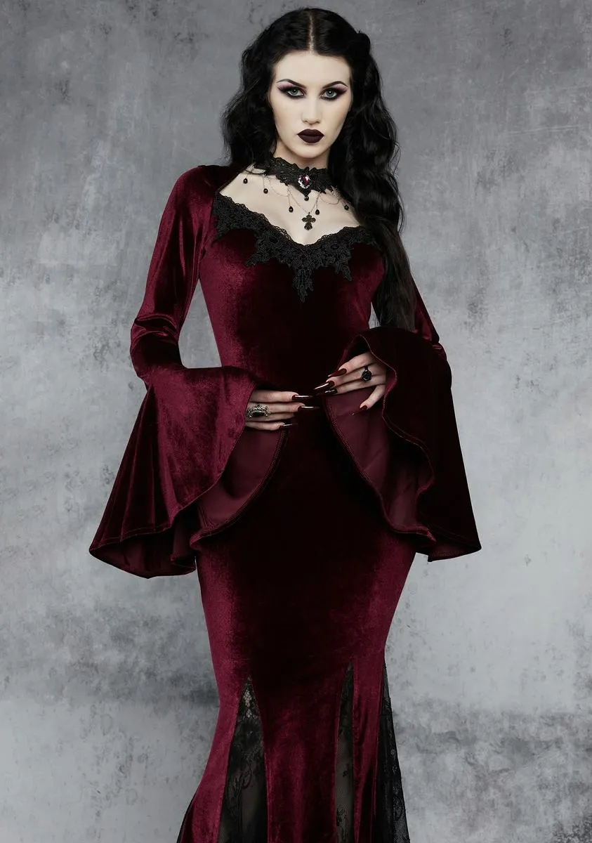 Love Like Blood Maxi Dress sold by Dolls Kill product image thumbnail 2