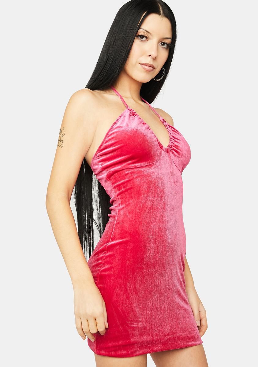 Diva From The Heart Velvet Dress sold by Dolls Kill product image thumbnail 2