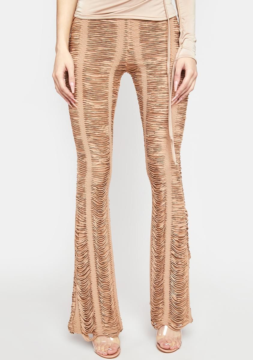 Nude Don’t Get Technical Distressed Pants sold by Dolls Kill